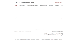 Desktop Screenshot of customfireplacedesign.com
